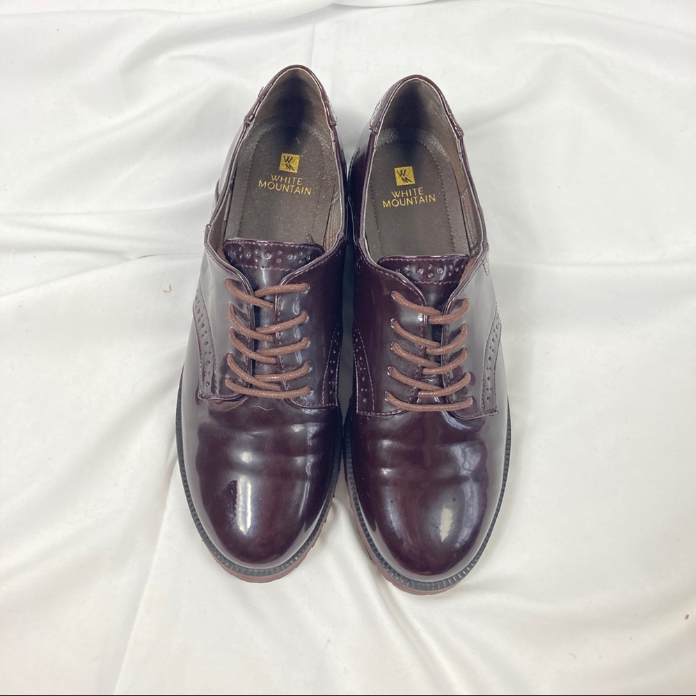 NWOT White Mountain lace up loafers size 8 - Picture 6 of 7